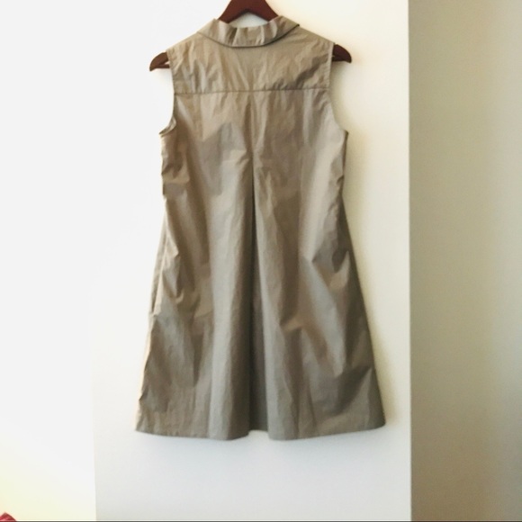 Jil Sander Sleeveless Inverted Pleat Dress - Picture 12 of 13